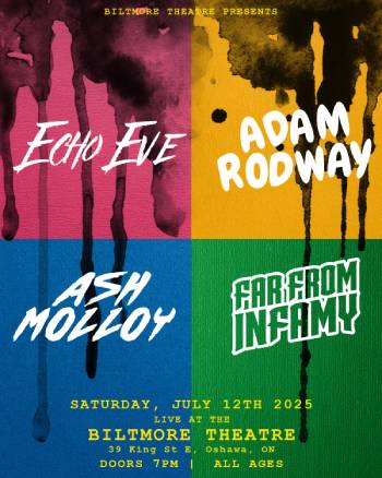 Ash Molloy, Far From Infamy, Echo Eve, Adam Rodway